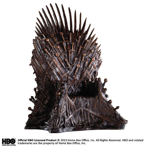 Game of Thrones - le trone en bronze massif
