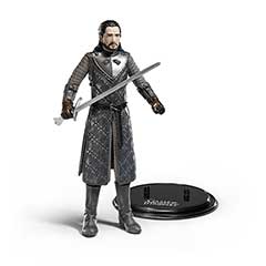 NN0093-Jon Snow - figurine Toyllectible Bendyfigs - Game of Thrones
