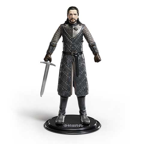 Jon Snow - figurine Toyllectible Bendyfigs - Game of Thrones