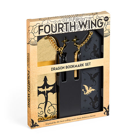 Ensemble de marque-pages dragon - Fourth Wing Ensemble de marque-pages dragon - Fourth Wing