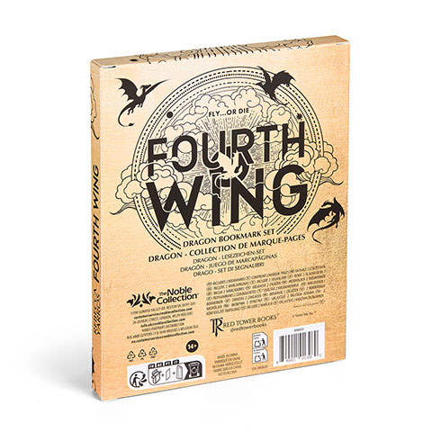 Ensemble de marque-pages dragon - Fourth Wing Ensemble de marque-pages dragon - Fourth Wing
