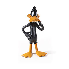 NN1185-Daffy Duck - mini figurine Toyllectible Bendyfigs - Looney Tunes