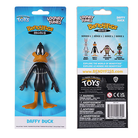 Daffy Duck - mini figurine Toyllectible Bendyfigs - Looney Tunes