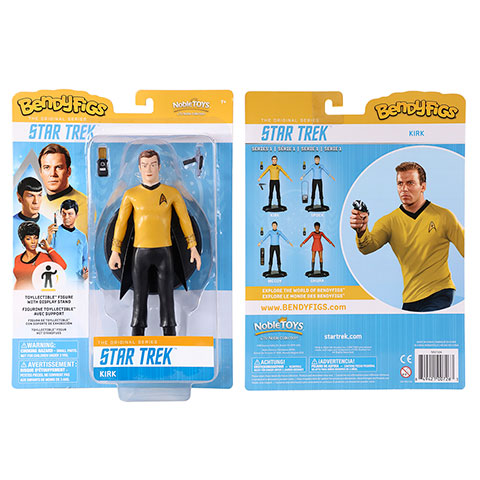 Kirk - Figurine articulée Bendyfigs - Star Trek