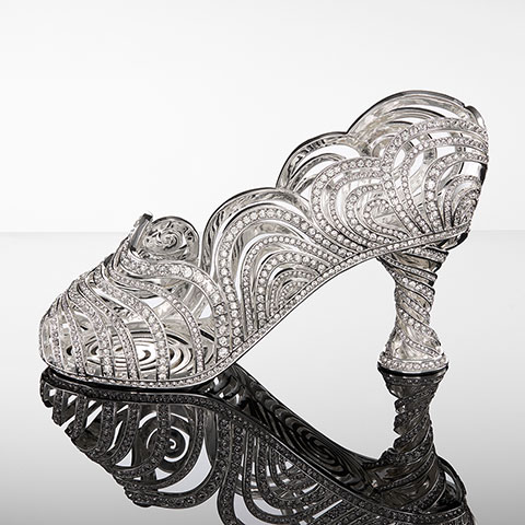 Pantoufles argentées de Nessarose – Wicked – Universal