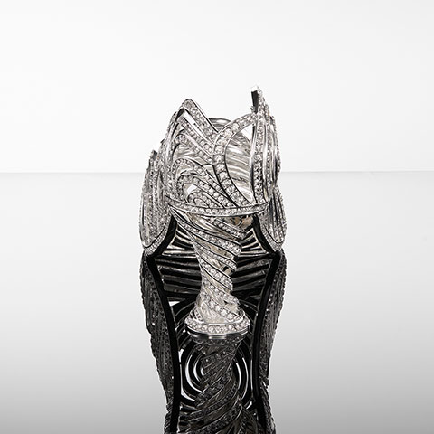 Pantoufles argentées de Nessarose – Wicked – Universal