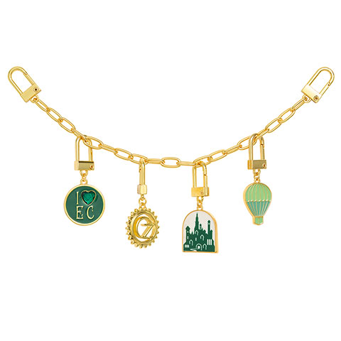 Coffret 4 charms & chaîne - Cité d’Émeraude - Wicked