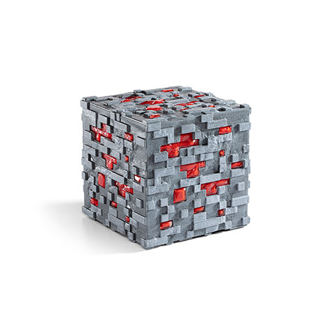 Minerai de redstone lumineux Réplique collector - Minecraft