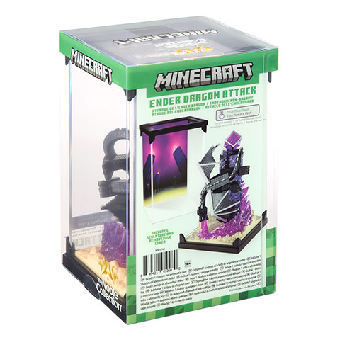Diorama - L’attaque de l’Ender Dragon - Minecraft