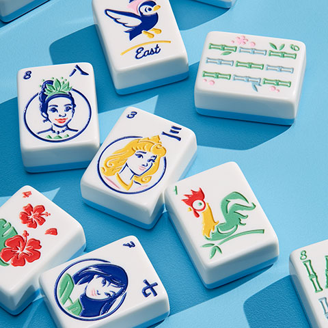 Coffret Collector Mahjong Princesses - Disney