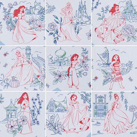 Coffret Collector Mahjong Princesses - Disney