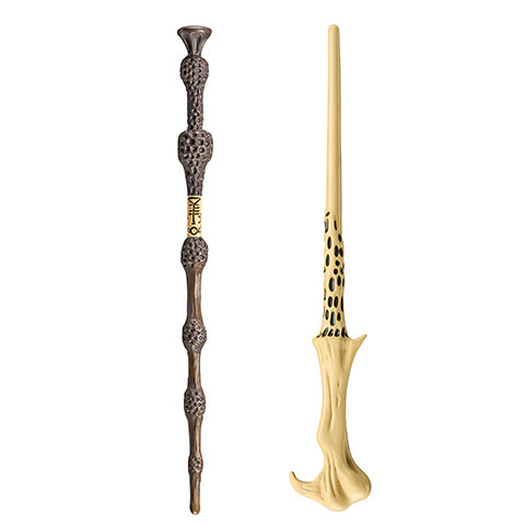 Baguettes magiques PVC Lord Voldemort et Baguette de Sureau