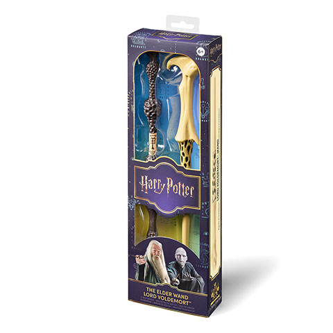 Baguettes magiques PVC Lord Voldemort et Baguette de Sureau