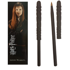 NN7986-Stylo baguette & Marque-page Ginny Weasley