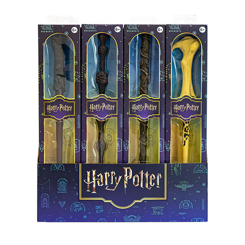 Présentoir 12 baguettes PVC - Harry Potter