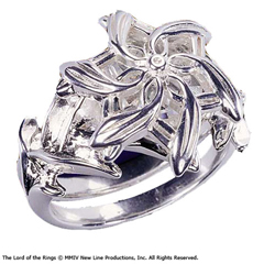 NN9174-Galadriel - Bague Nenya - argent massif